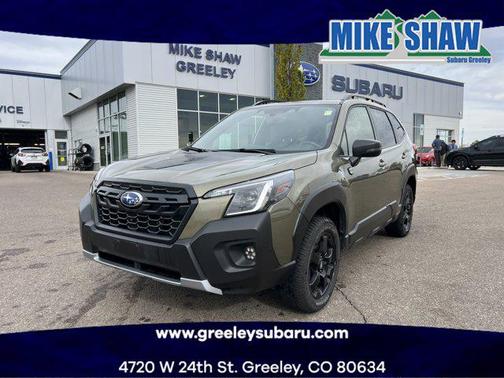 Autumn Green Metallic 2022 Subaru Forester Wilderness