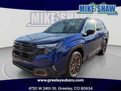 Sapphire Blue Pearl 2026 Subaru Forester Sport