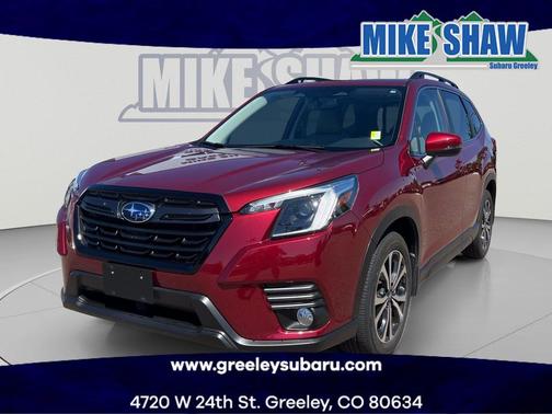 Crimson Red Pearl 2023 Subaru Forester Limited