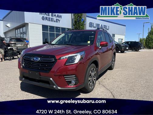 Crimson Red Pearl 2023 Subaru Forester Limited