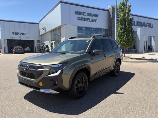 Autumn Green Metallic 2026 Subaru Forester Wilderness