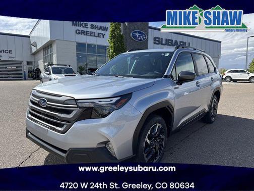 Ice Silver Metallic 2026 Subaru Forester Hybrid Premium