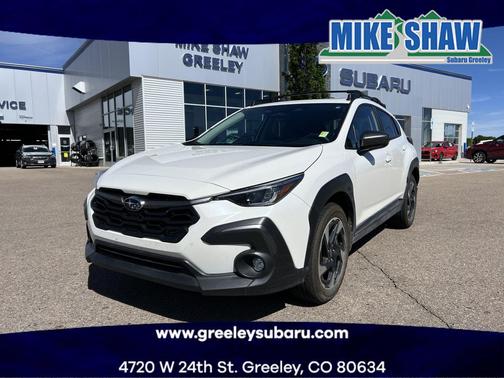 Crystal White Pearl 2024 Subaru Crosstrek Limited
