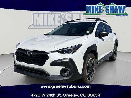 Crystal White Pearl 2024 Subaru Crosstrek Limited