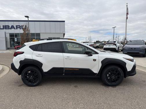 Crystal White Pearl 2026 Subaru Crosstrek Wilderness