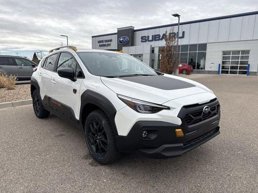 Crystal White Pearl 2026 Subaru Crosstrek Wilderness