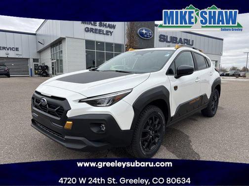 Crystal White Pearl 2026 Subaru Crosstrek Wilderness