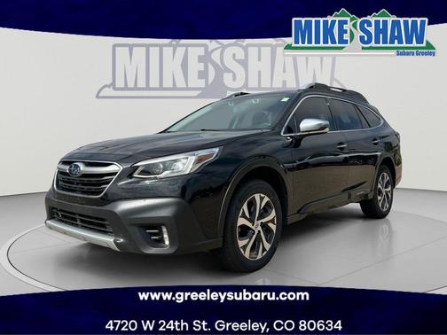 Crystal Black Silica 2022 Subaru Outback Touring XT