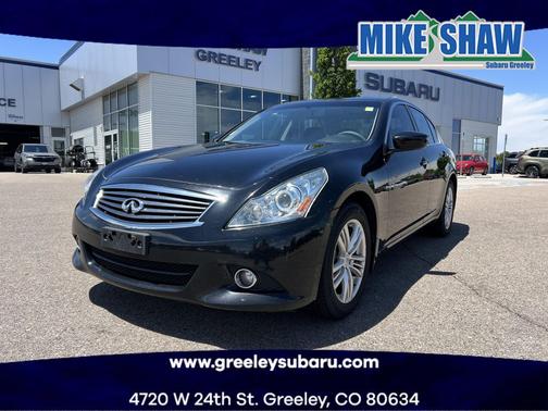 Black Obsidian 2011 INFINITI G37x Base
