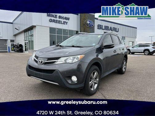 Blue Crush Metallic 2015 Toyota RAV4 XLE