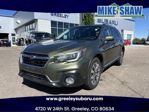 Wilderness Green Metallic 2018 Subaru Outback 3.6R Touring