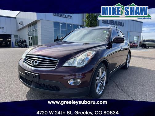 Midnight Garnet 2011 INFINITI EX35 Journey