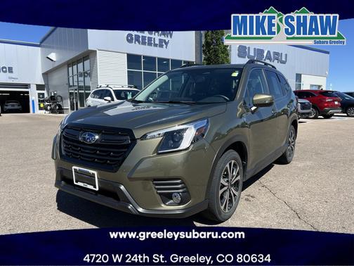Autumn Green Metallic 2023 Subaru Forester Limited