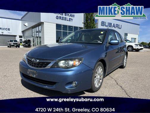 Newport Blue Pearl 2008 Subaru Impreza 2.5i