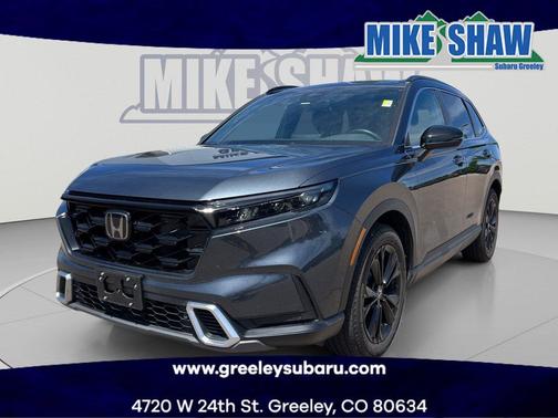 Gray Metallic 2025 Honda CR-V Hybrid Sport Touring AWD
