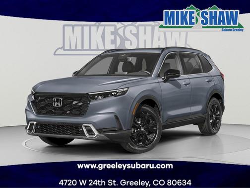 Gray Metallic 2025 Honda CR-V Hybrid Sport Touring AWD
