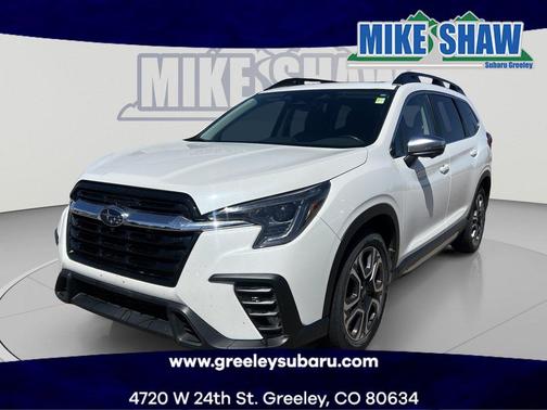Crystal White Pearl 2023 Subaru Ascent Limited 7-Passenger