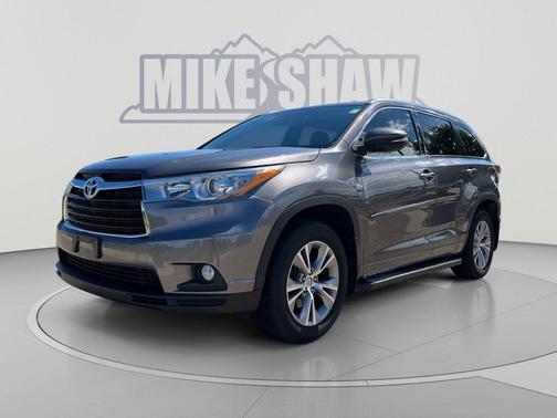 Predawn Gray Mica 2015 Toyota Highlander XLE