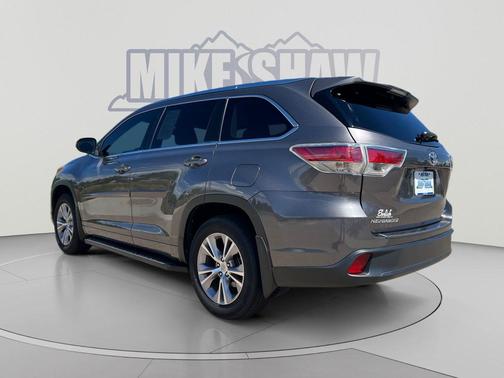 Predawn Gray Mica 2015 Toyota Highlander XLE