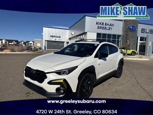 Crystal White Pearl 2024 Subaru Crosstrek Sport