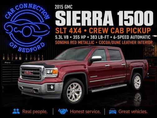 Sonoma Red Metallic 2015 GMC Sierra 1500 SLT