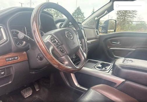 Magnetic Black 2018 Nissan Titan XD Platinum Reserve