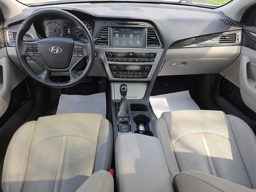 Quartz White Pearl 2015 Hyundai SONATA Limited