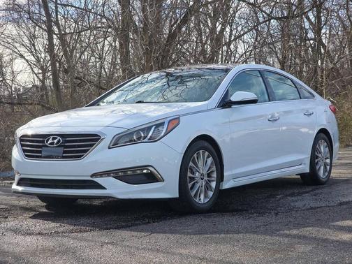 Quartz White Pearl 2015 Hyundai SONATA Limited