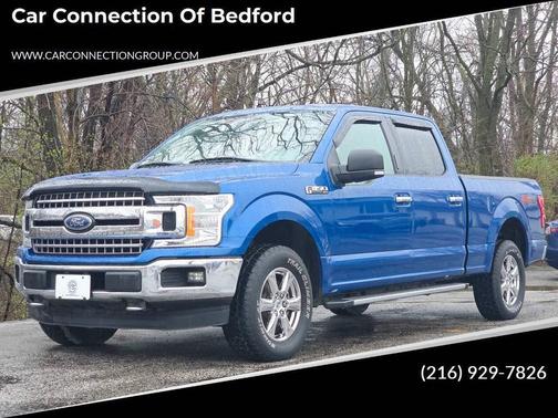 Lightning Blue 2018 Ford F-150 XLT