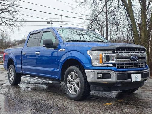 Lightning Blue 2018 Ford F-150 XLT