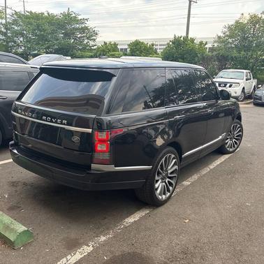 Santorini Black Metallic 2014 Land Rover Range Rover 5.0L Supercharged Autobiography