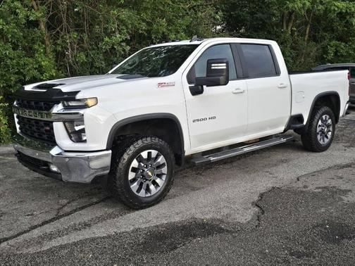 Summit White 2021 Chevrolet Silverado 2500 LT