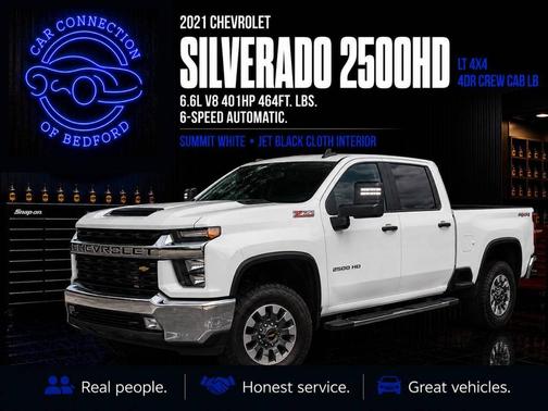 Summit White 2021 Chevrolet Silverado 2500 LT