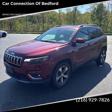 Velvet Red Pearlcoat 2019 Jeep Cherokee Limited