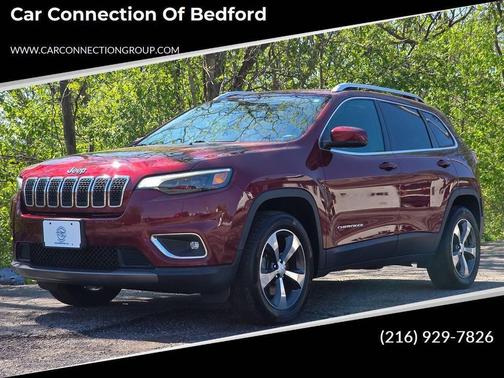 Velvet Red Pearlcoat 2019 Jeep Cherokee Limited