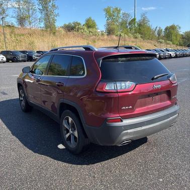 Velvet Red Pearlcoat 2019 Jeep Cherokee Limited