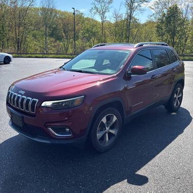 Velvet Red Pearlcoat 2019 Jeep Cherokee Limited