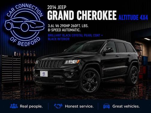 Brilliant Black Crystal Pearlcoat 2014 Jeep Grand Cherokee Altitude
