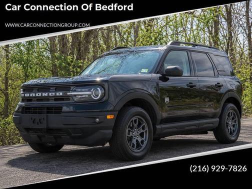 Shadow Black 2022 Ford Bronco Sport Big Bend
