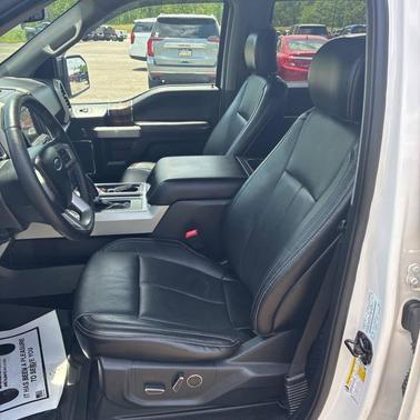 White Platinum Metallic 2018 Ford F-150 Lariat