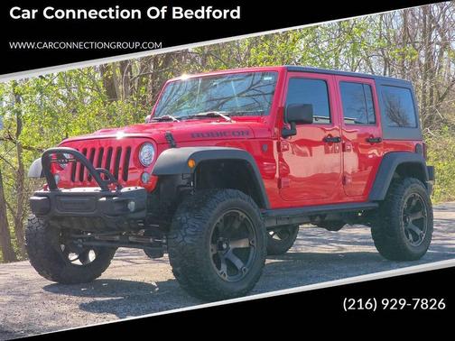 Firecracker Red Clearcoat 2017 Jeep Wrangler Unlimited Rubicon