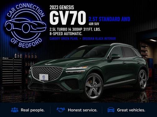 Cardiff Green 2023 Genesis GV70 2.5T AWD