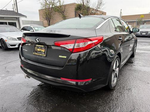 Ebony Black 2011 Kia Optima Hybrid EX