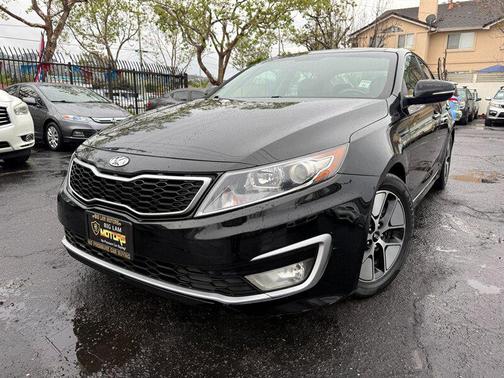 Ebony Black 2011 Kia Optima Hybrid EX