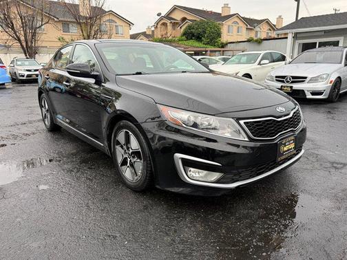 Ebony Black 2011 Kia Optima Hybrid EX