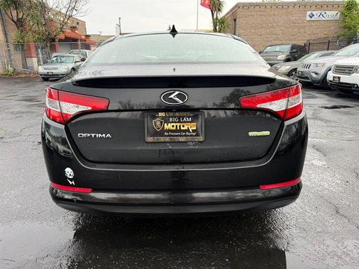Ebony Black 2011 Kia Optima Hybrid EX