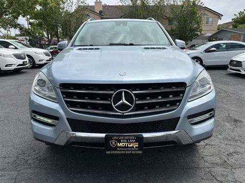 Lunar Blue Metallic 2014 Mercedes-Benz M-Class 4MATIC