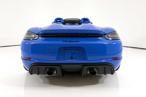 Blue 2023 Porsche 718 Spyder Base