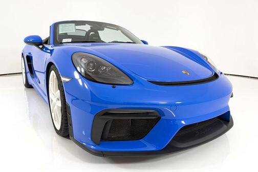 Blue 2023 Porsche 718 Spyder Base
