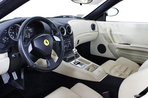 Gray 2003 Ferrari 575 M Maranello